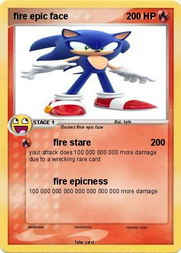 Pokemon fire epic face