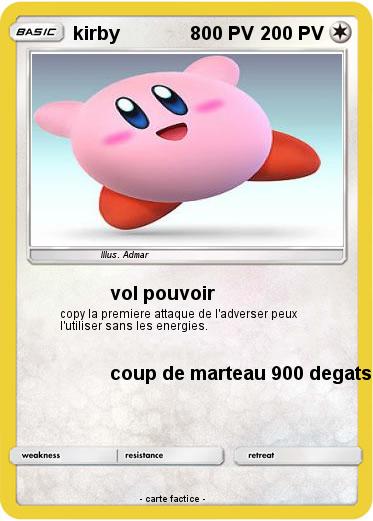 Pokemon kirby              800 PV