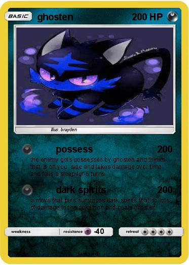 Pokemon ghosten
