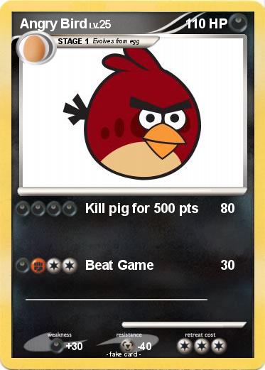 Pokemon Angry Bird