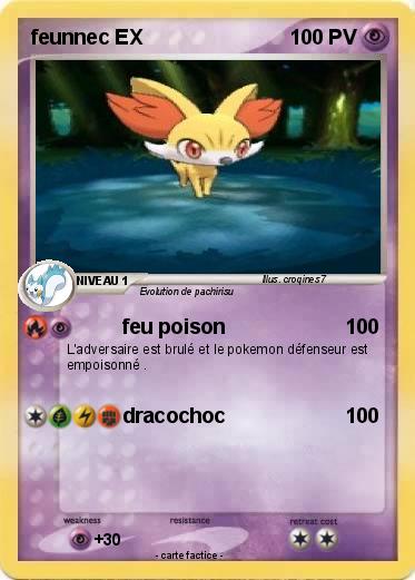 Pokemon feunnec EX