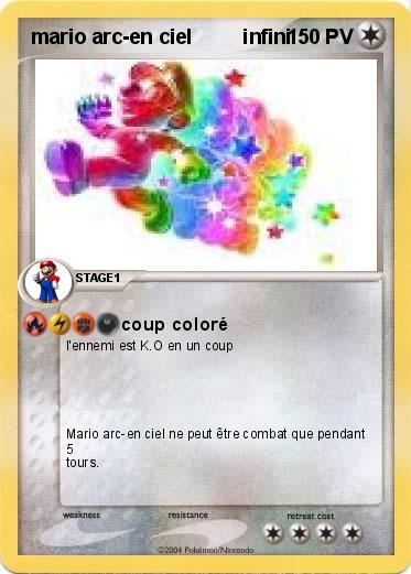 Pokemon mario arc-en ciel         infini