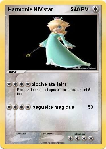 Pokemon Harmonie NIV.star            5  