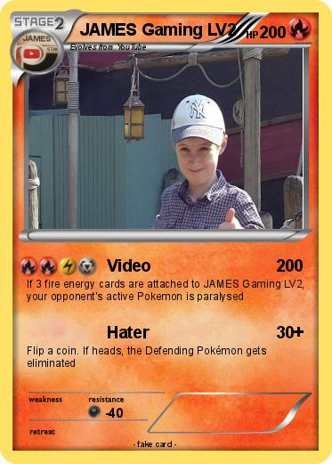 Pokemon JAMES Gaming LV2