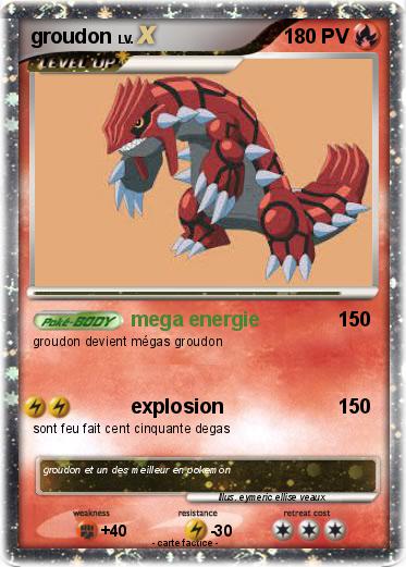 Pokemon groudon