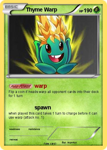 Pokemon Thyme Warp