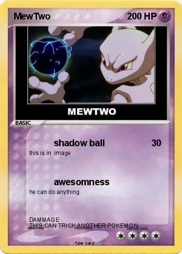Pokemon MewTwo