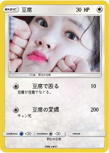 Pokemon 豆腐