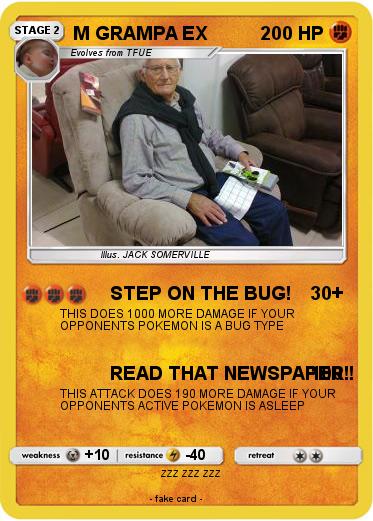 Pokemon M GRAMPA EX