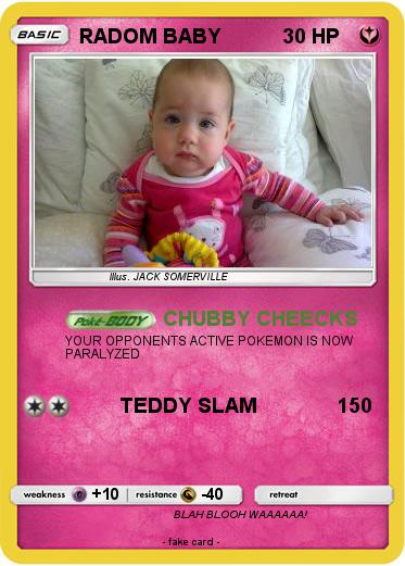 Pokemon RADOM BABY