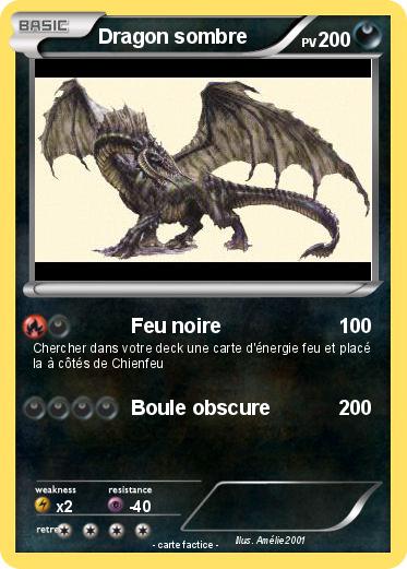 Pokemon Dragon sombre