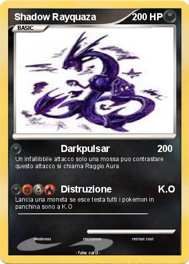 Pokemon Shadow Rayquaza