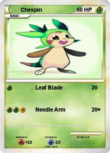 Pokemon Chespin