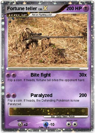 Pokemon Fortune teller