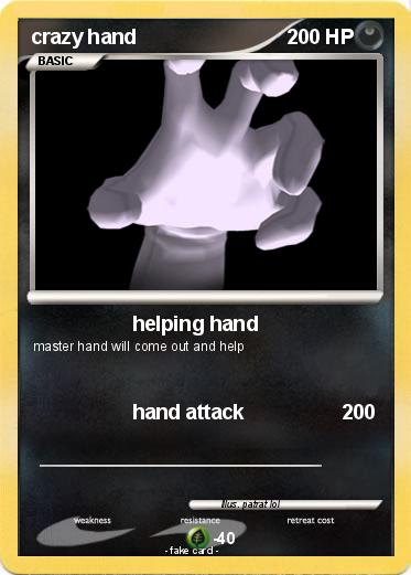 Pokemon crazy hand