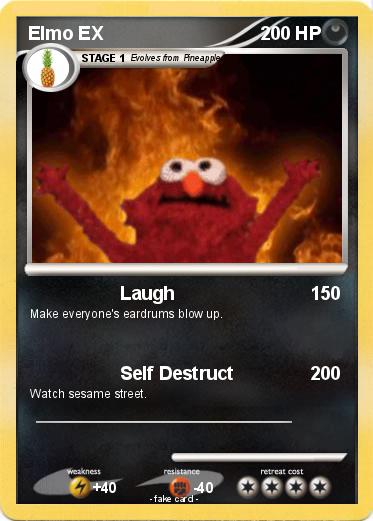 Pokemon Elmo EX