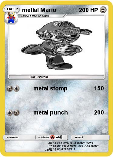 Pokemon metlal Mario