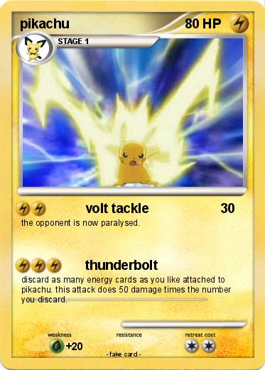 Pokemon pikachu