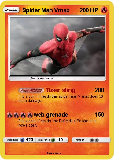 Pokemon Spider Man Vmax