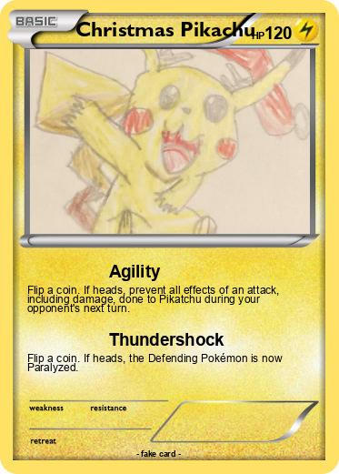 Pokemon Christmas Pikachu