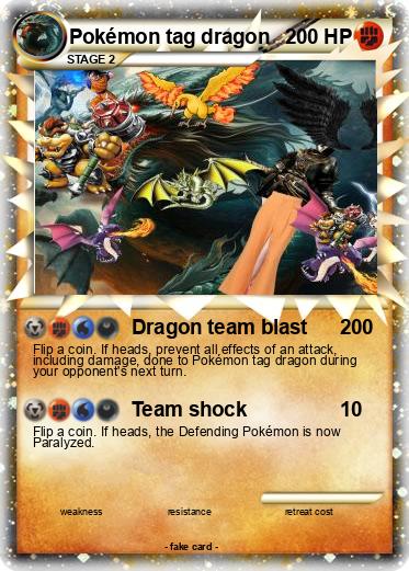Pokemon Pokémon tag dragon