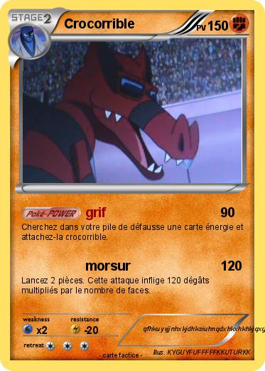 Pokemon Crocorrible