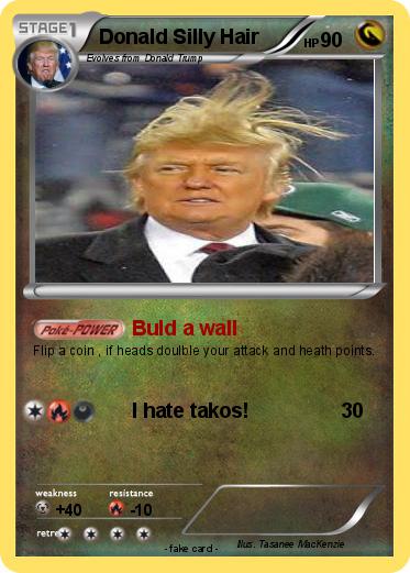 Pokemon Donald Silly Hair