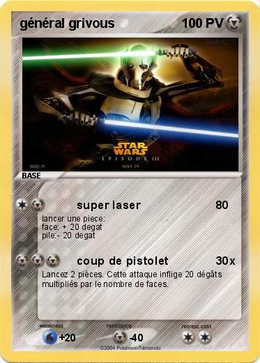 Pokemon général grivous