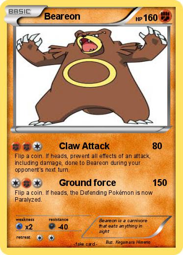 Pokemon Beareon