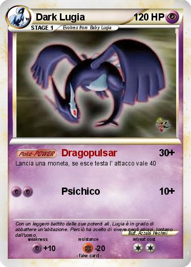 Pokemon Dark Lugia