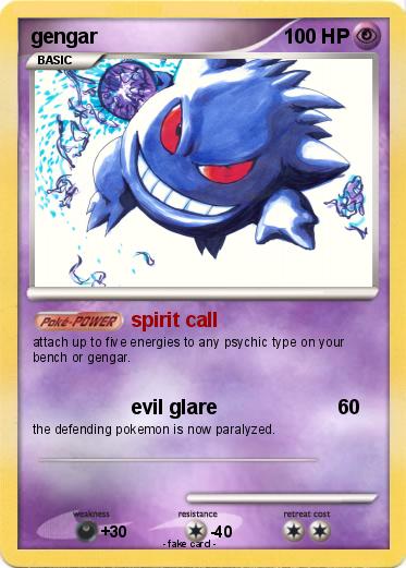 Pokemon gengar