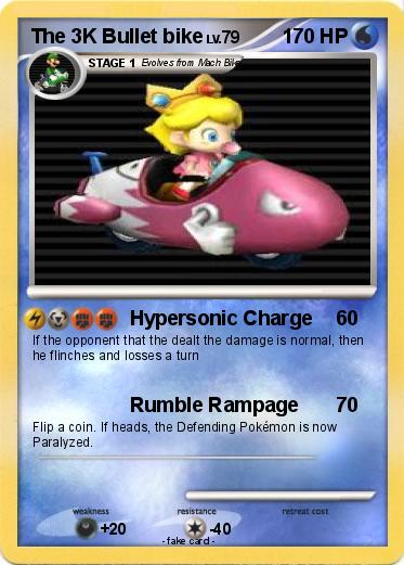 Pokemon The 3K Bullet bike