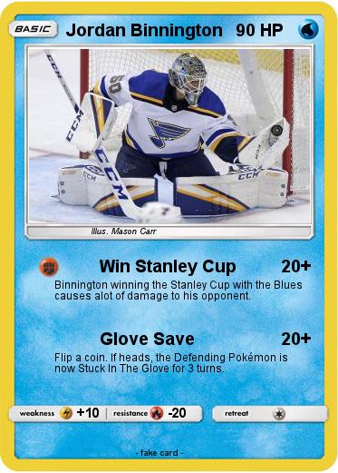 Pokemon Jordan Binnington