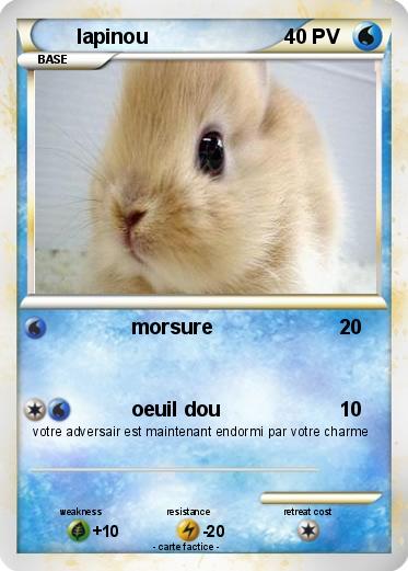 Pokemon lapinou