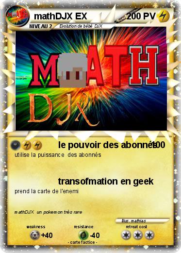 Pokemon mathDJX EX