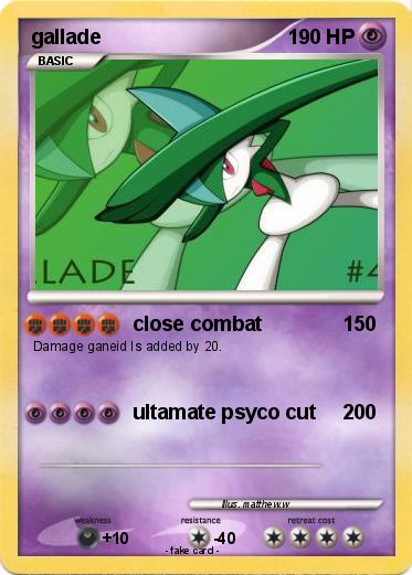Pokemon gallade