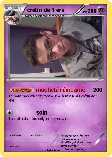 Pokemon crétin de 1 ère