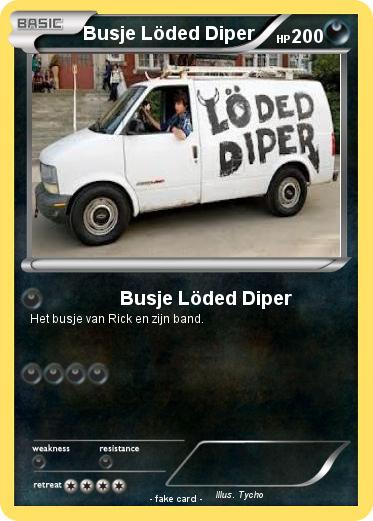 Pokemon Busje Löded Diper