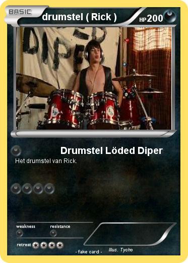 Pokemon drumstel ( Rick )