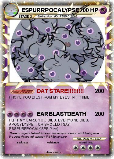 Pokemon ESPURRPOCALYPSE