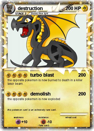 Pokemon destruction