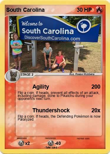 Pokemon South Carolina