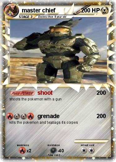 Pokemon master chief