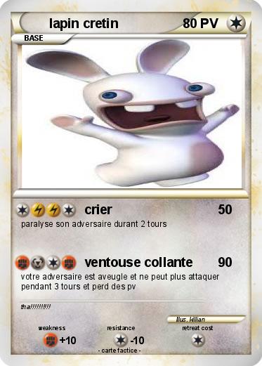 Pokemon lapin cretin