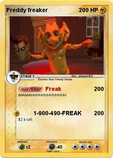 Pokemon Freddy freaker