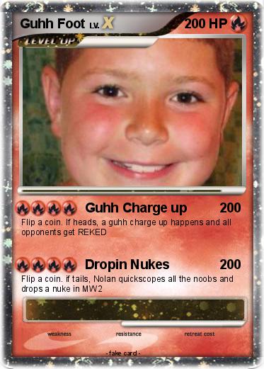 Pokemon Guhh Foot