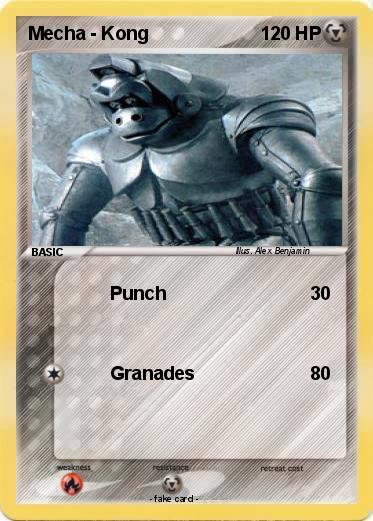 Pokemon Mecha - Kong