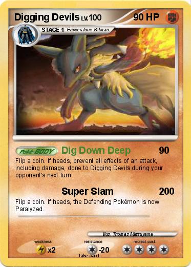 Pokemon Digging Devils