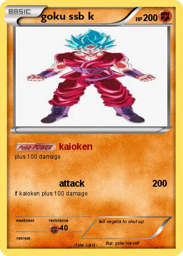 Pokemon goku ssb k