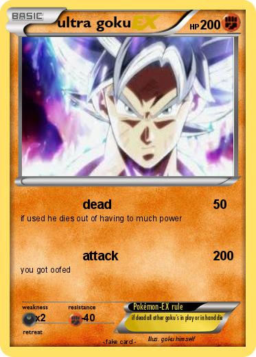 Pokemon ultra goku
